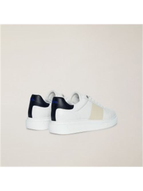 SCARPA UOMO CALF - CALF HARMONT & BLAINE | EFM241.022.6010/BIANCO-BLU